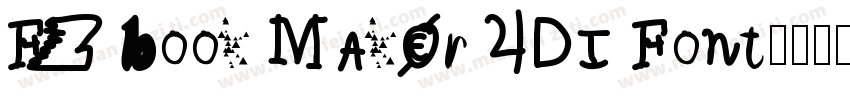 FZ book Maker 4DI Font字体转换